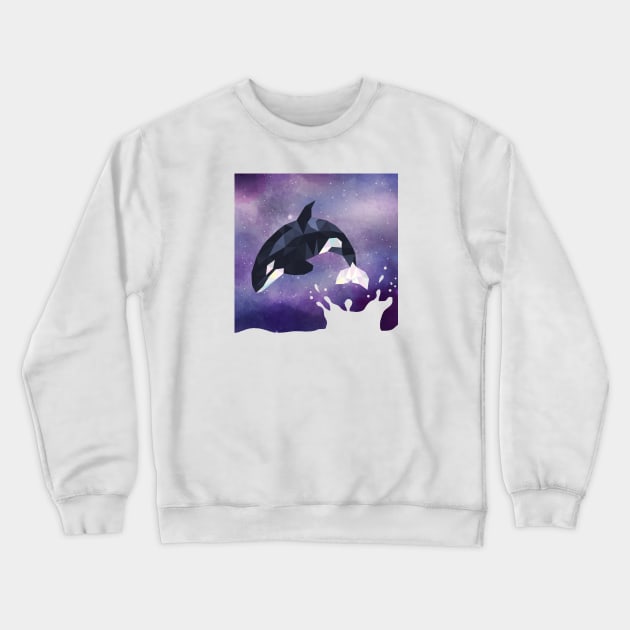 Orca Crewneck Sweatshirt by aleibanez